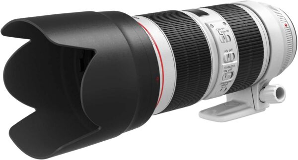 Canon EF 70-200mm f/2.8L is III USM Objektiv – Telezoomobjektiv für Foto und Video – 3,5-Stufen-Bildstabilisator – Event, Sport, Fotografie – Image 2