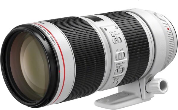 Canon EF 70-200mm f/2.8L is III USM Objektiv – Telezoomobjektiv für Foto und Video – 3,5-Stufen-Bildstabilisator – Event, Sport, Fotografie