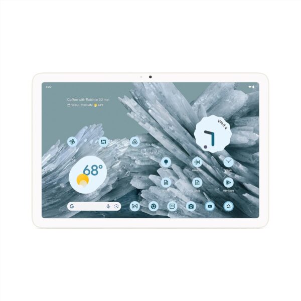 Google Pixel Tablet - Android-Tablet mit 11-Zoll-Bildschirm und extralangem Akku - Porzellan - 8 GB RAM - 256 GB