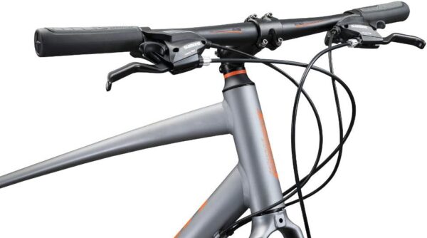 Schwinn Vantage Hybrid-Fahrrad für Damen und Herren, 21- oder 24-Gang-Antrieb, Aluminiumrahmen, flache Stange, Scheibenbremsen, Smooth-Ride-Technologie – Image 9