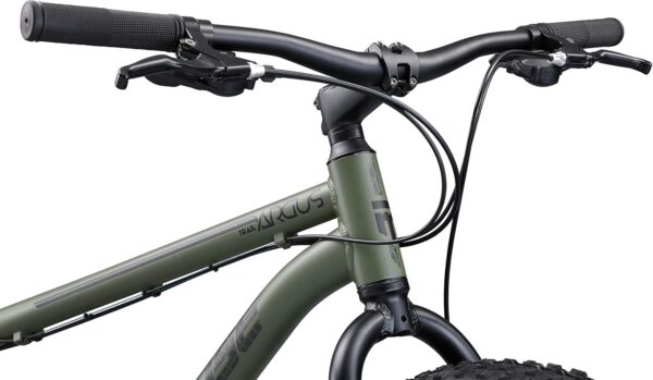 Mongoose Argus ST & Trail Fat Tire Mountainbike für Erwachsene, Jugendliche, Männer und Frauen, 20 bis 26 Zoll Räder, mechanische Scheibenbremsen, Stahl- oder Aluminiumrahmen und 7- oder – Image 8